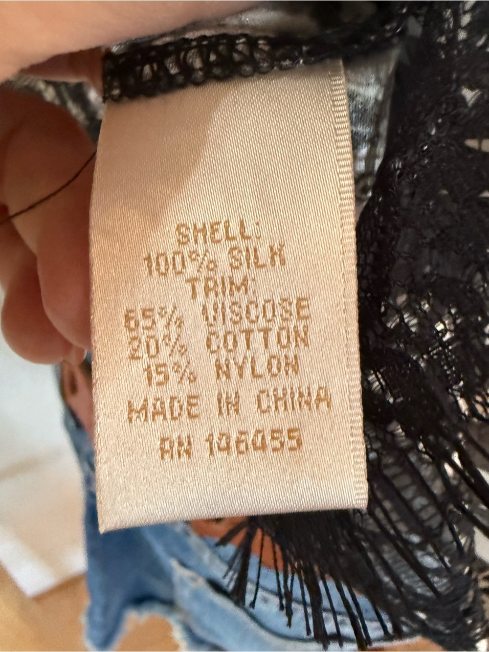 Gold Hawk Silk Cami - Picture 6 of 10